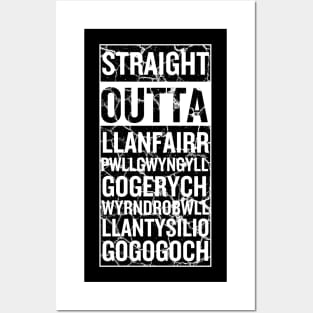 Llanfair PG, Straight Outta Llanfair Posters and Art